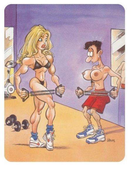 Карикатуры про ЭТО...- 2))