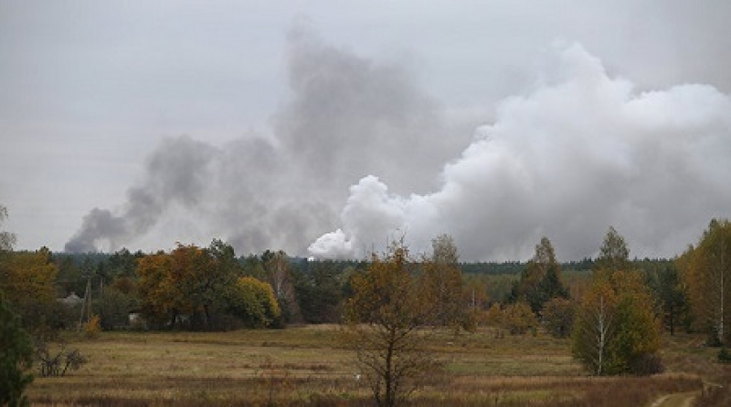 В Винницкой области вновь взрываются снаряды на складах Минобороны