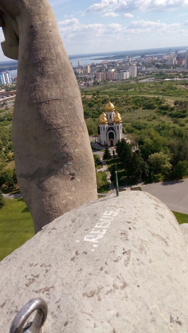 Родина-Мать изнутри (Небольшая экскурсия). Волгоград, Мамаев курган, Памятник, Великая Отечественная война, Родина-Мать, Сталинград, Работа, Длиннопост