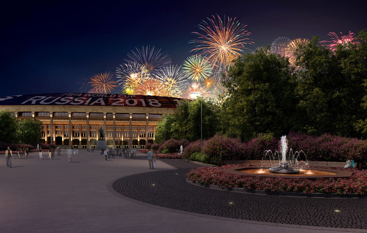 Новые Лужники — посмотрите какая красота!