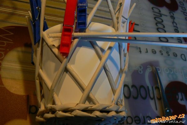 Всё для дома плетение из газет Всё для дома плетение из газет