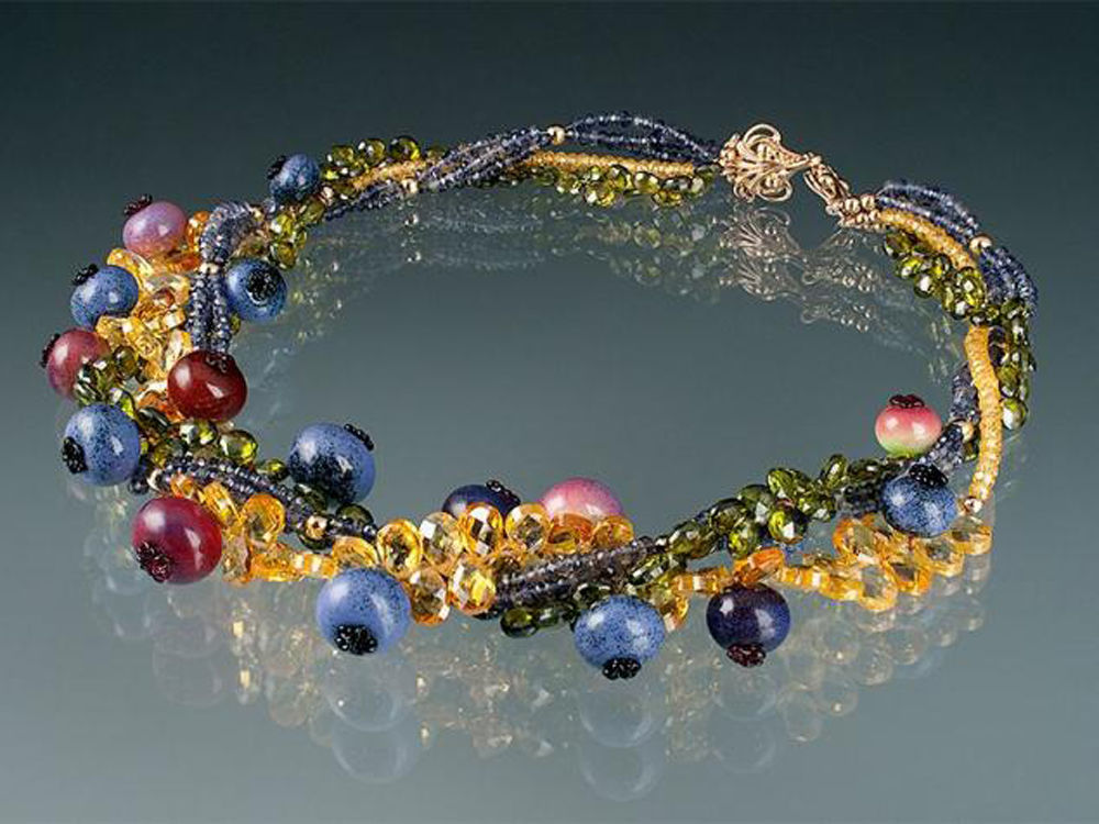 Солнечные украшения в стиле lampwork от Elizabeth Johnson Солнечные украшения в стиле lampwork от Elizabeth Johnson