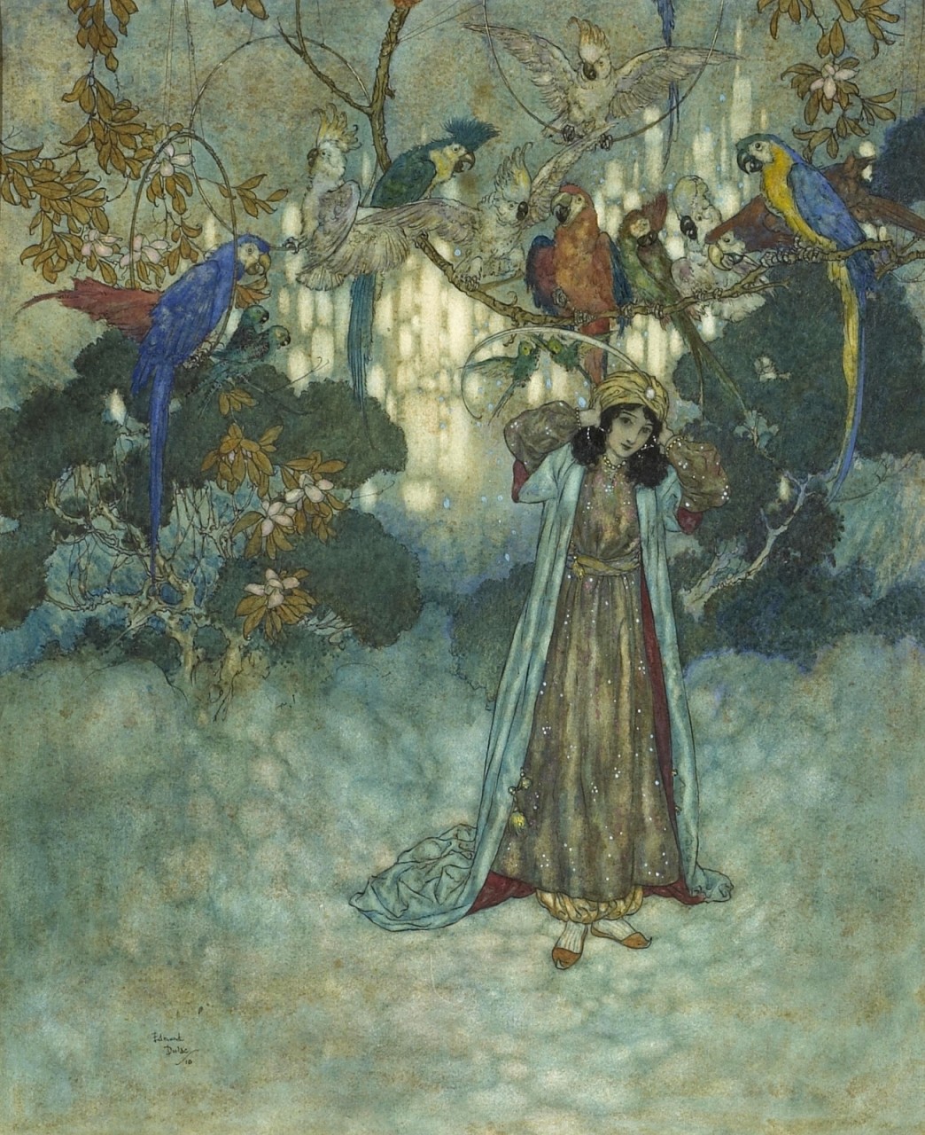 1910_Спящая красавица и другие сказки (Quiller-Couch, Arthur, Sir. The Sleeping Beauty and other Fairy Tales)_30.5 x 25.4_бумага, акварель и карандаш_Частное собрание.jpg 1910_Спящая красавица и другие сказки (Quiller-Couch, Arthur, Sir. The Sleeping Beauty and other Fairy Tales)_30.5 x 25.4_бумага, акварель и карандаш_Частное собрание.jpg