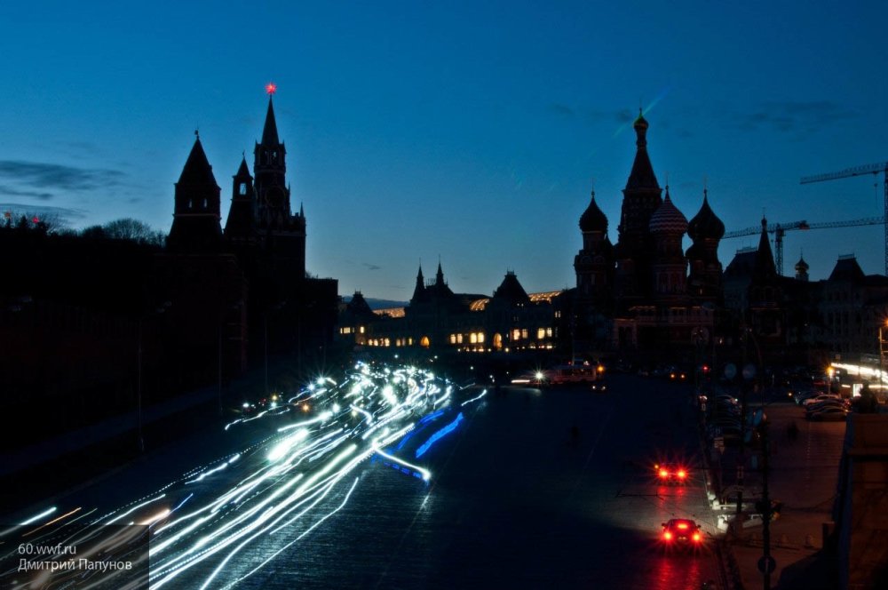 В «Час Земли» погаснет подсветка Кремля, Большого театра и парка «Зарядье»