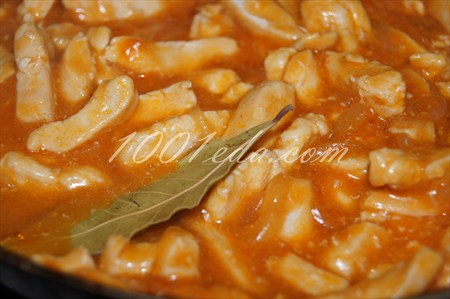 Гуляш из куриного филе с подливкой рецепт с пошагово Гуляш из куриного филе с подливкой рецепт с пошагово