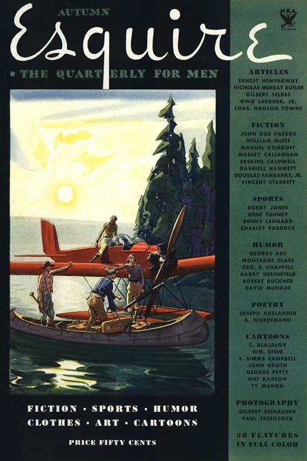 В 1933 году вышел первый номер журнала Esquire..jpg В 1933 году вышел первый номер журнала Esquire..jpg