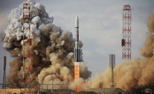Что сегодня случилось с российским космическим кораблём в небе над Байконуром Что сегодня случилось с российским космическим кораблём в небе над Байконуром