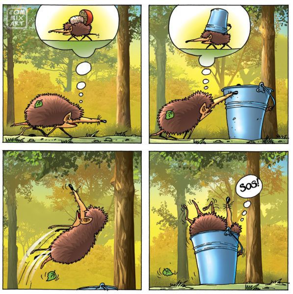 комиксы, карикатуры, веселые картинки, сказки