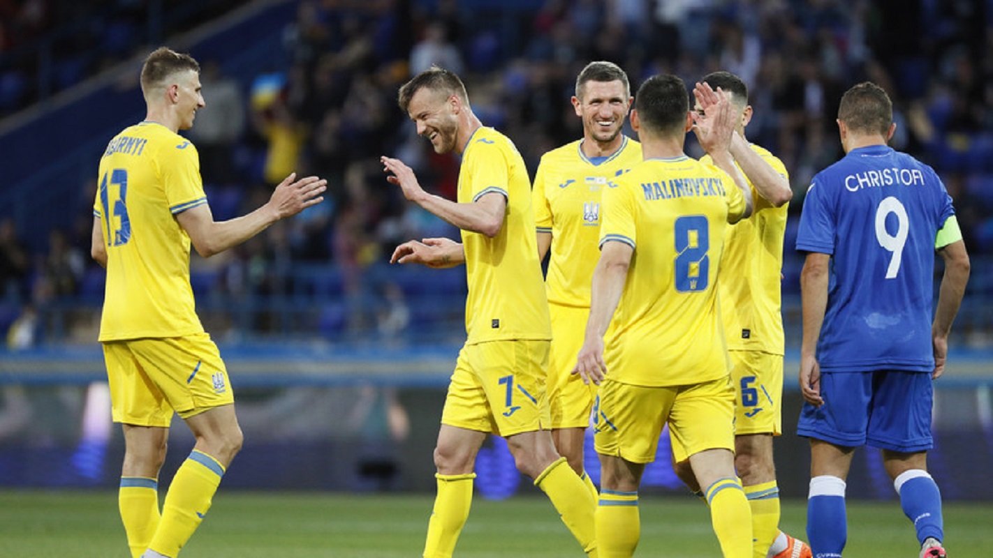 Сборная Украины по футболу 2021