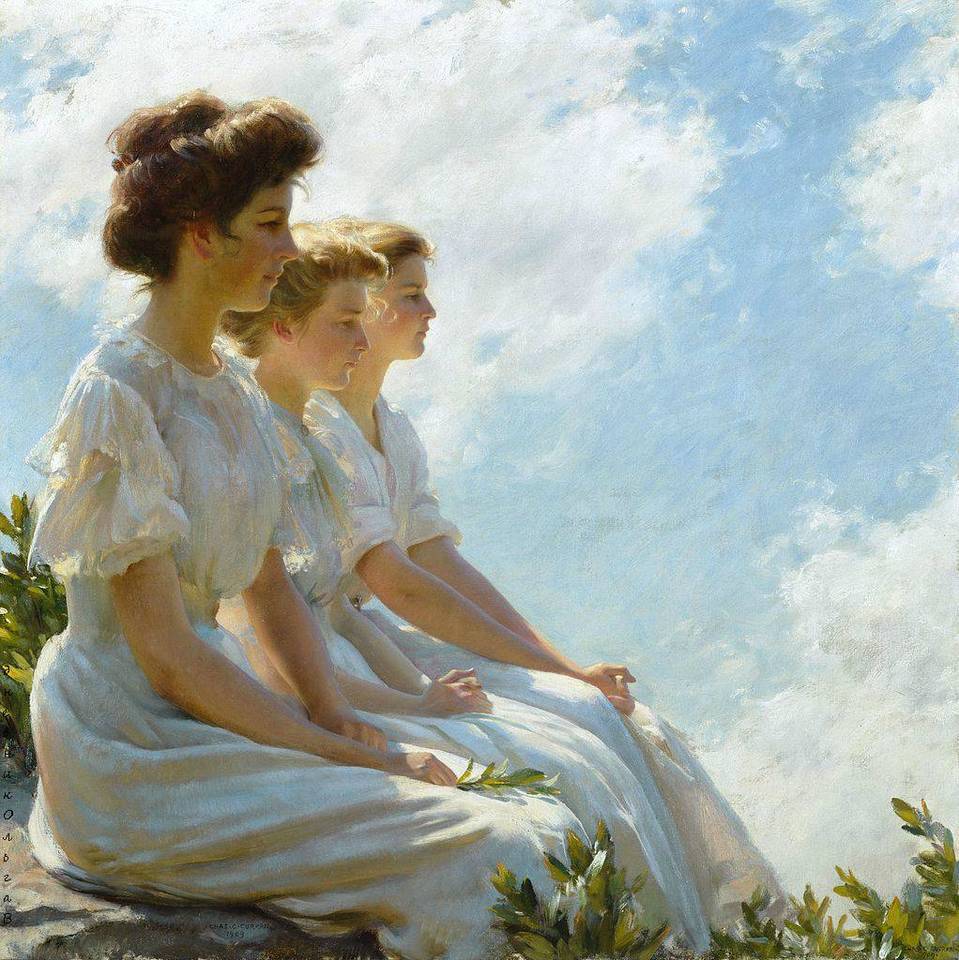 Чарльз Кортни Каран (Charles Courtney Curran),1861-1942.Америка.