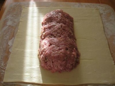 Мясной рулет в тесте по-домашнему Мясной рулет в тесте по-домашнему
