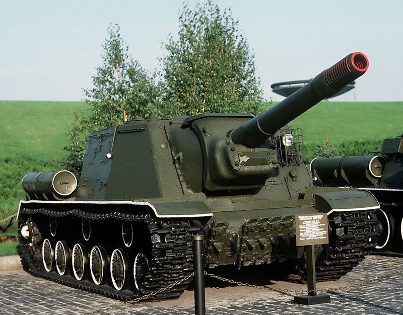 Советская тяжелая самоходно-артиллерийская установка ИСУ-152 Советская тяжелая самоходно-артиллерийская установка ИСУ-152 Зверобой, артиллерийская установка, пушка, самоходка