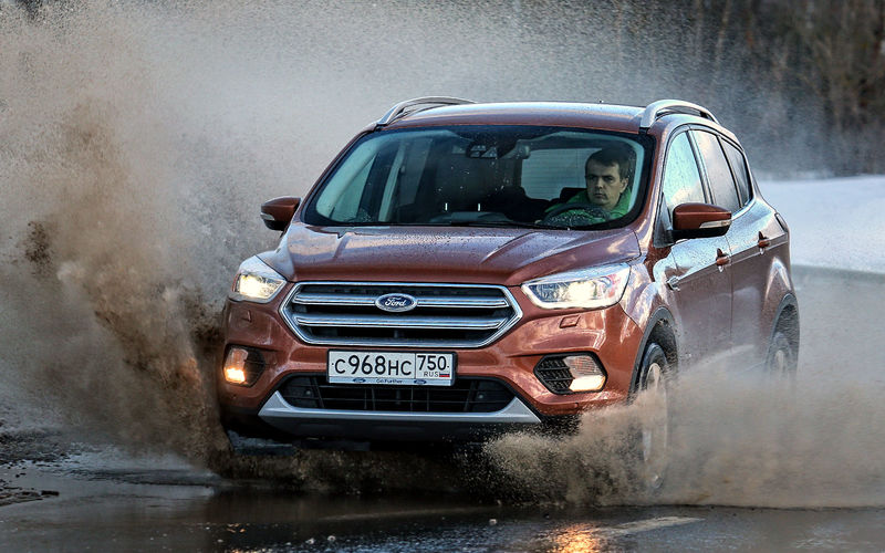 Обновленный кроссовер Ford Kuga по-прежнему производят на заводе в Елабуге.