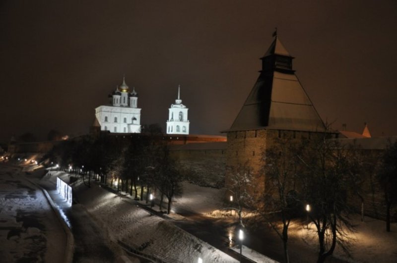 Псков Монастырь, псков, россия