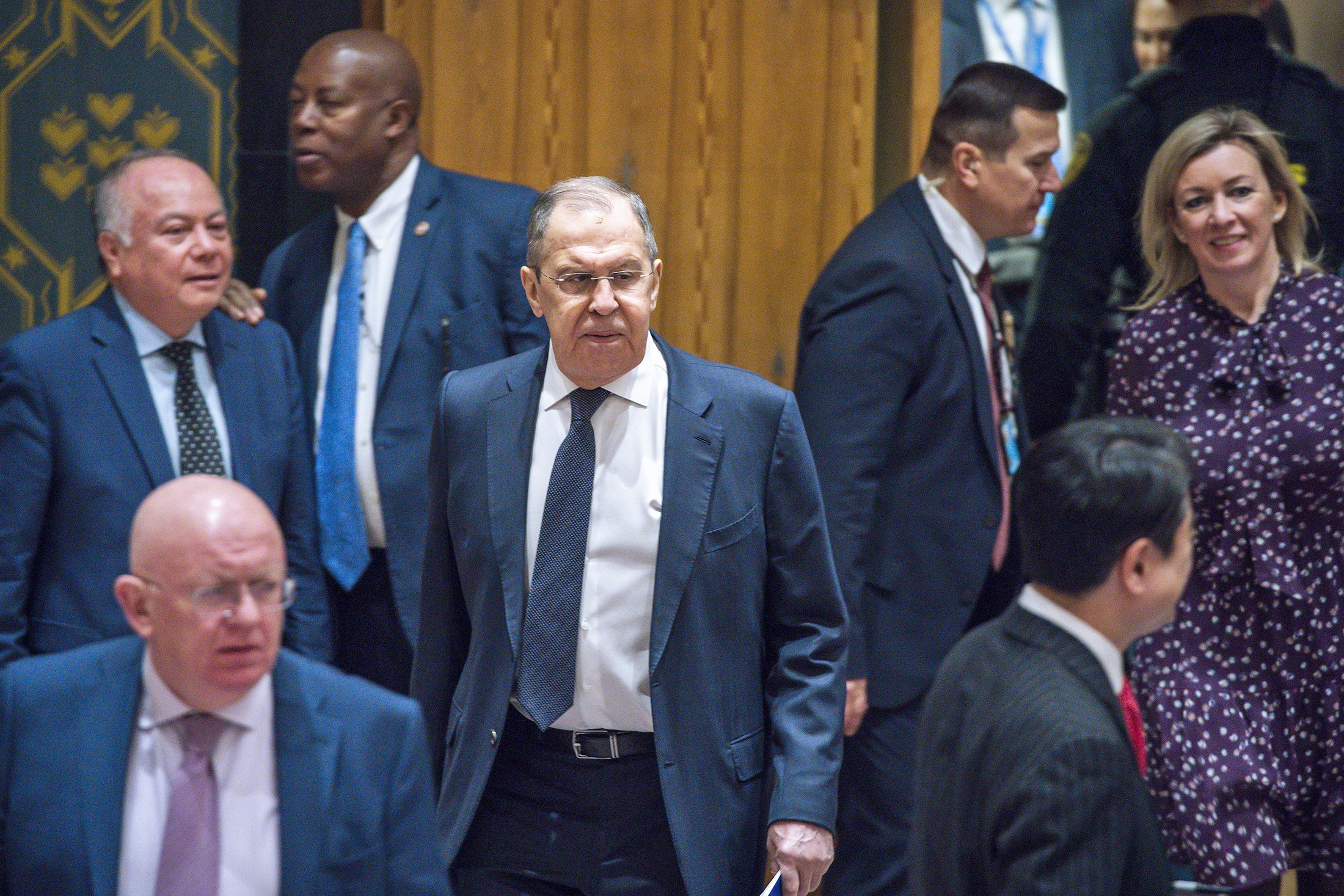 В Нью-Йорке Сергей Лавров выступает в Совете Безопасности ООН и проводит двухсторонние встречи.