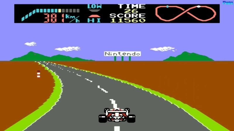 F1 Race F1 Race dendy, nes, детство, игры, ностальгия