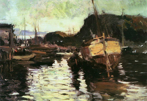 К.Коровин "На севере"