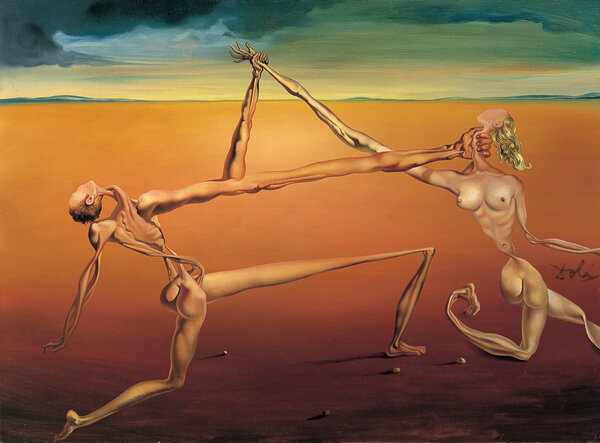 Танец (Рок-н-ролл). Сальвадор Дали, 1957