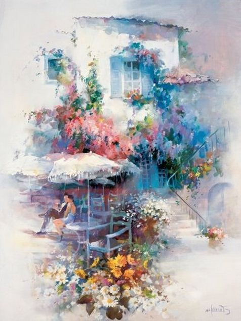 Willem Haenraets. Воздушная живопись. Summer gold