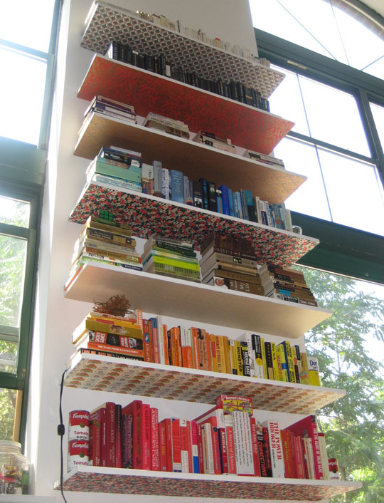 25 идей, как сделать книжную полку bookshelves 6 25 идей, как сделать книжную полку