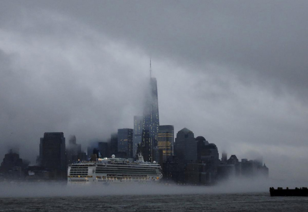 Города в облаках и тумане