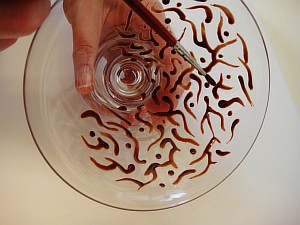 Шоколадные рисунки