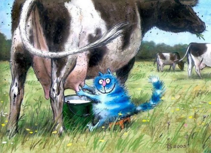 На лугу. Автор: Ирина Зенюк. На лугу. Автор: Ирина Зенюк.