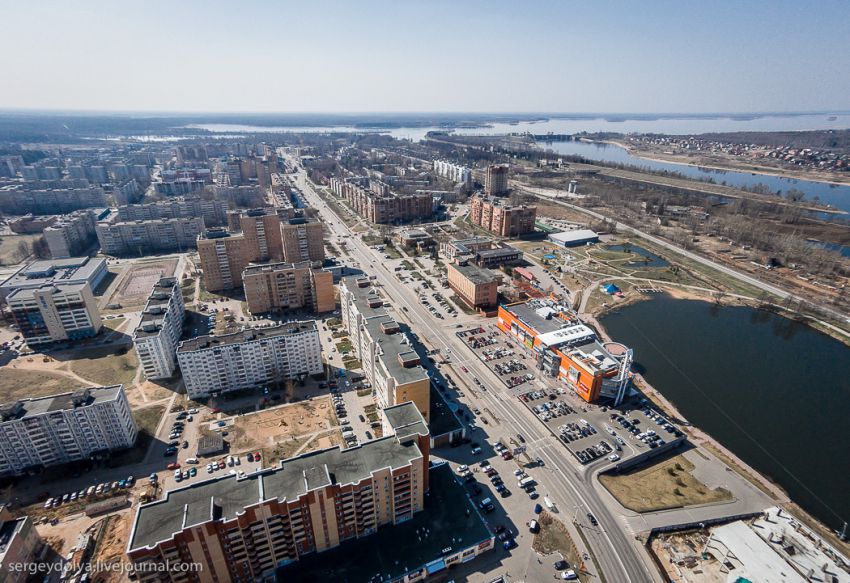 Дубна с высоты птичьего полёта. Часть 2 дубна, квадрокоптер, достопримечательности