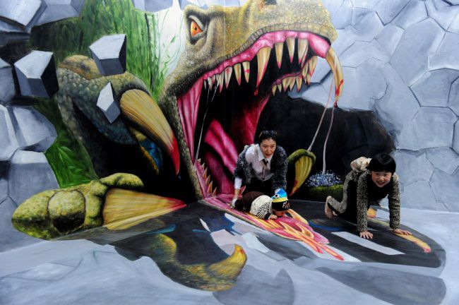 объем, галерея, 3D, Китай