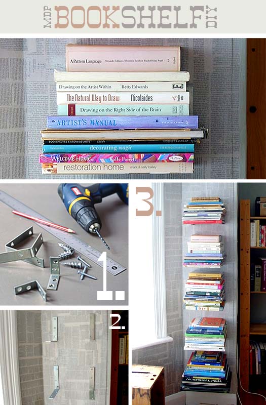 bookshelves 1 25 идей, как сделать книжную полку