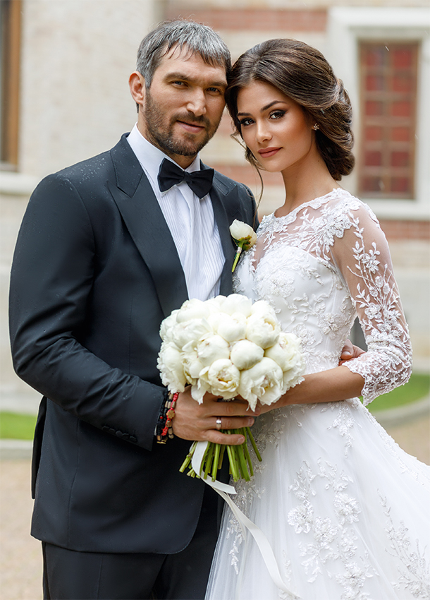 Александр Овечкин и Настасия Шубская