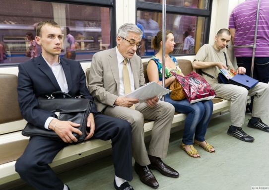 Оригинальный случай в метро