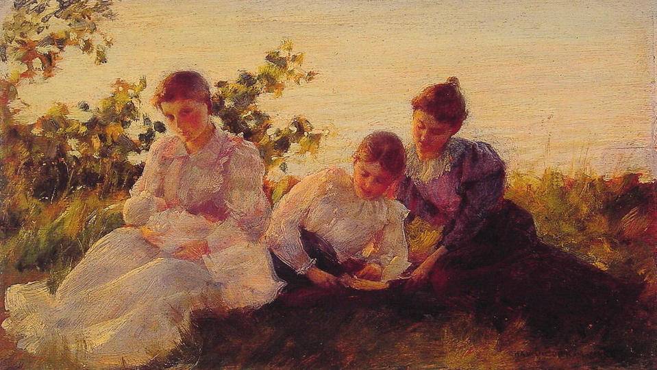 Чарльз Кортни Каран (Charles Courtney Curran),1861-1942.Америка.