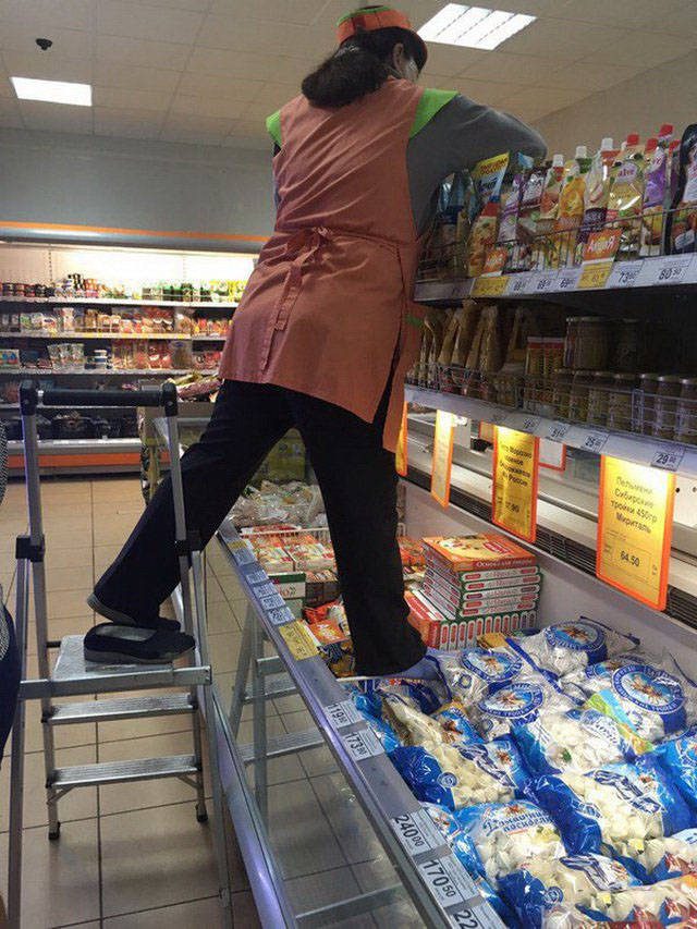 Такое может быть только в России. И смешно, и плакать хочется!