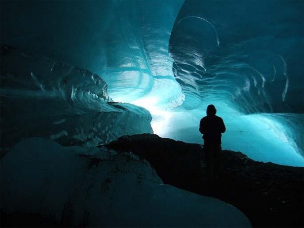 Пещеры из льда (25 фото) Пещеры из льда (25 фото)