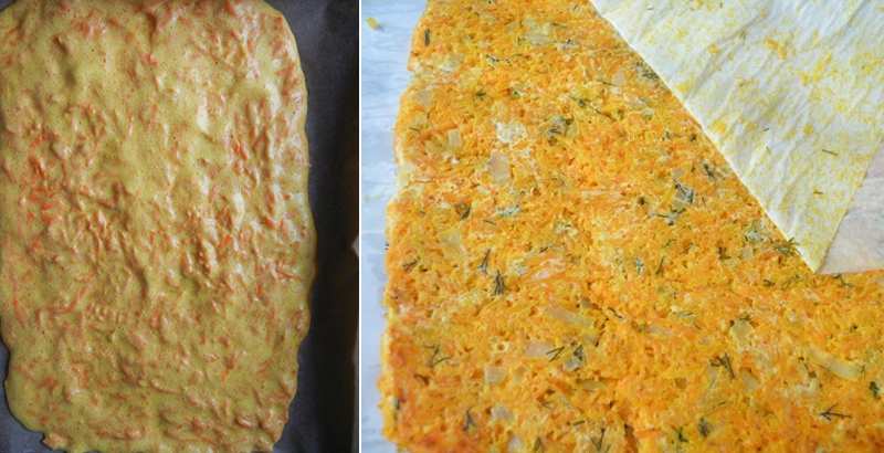 рулет из моркови фото