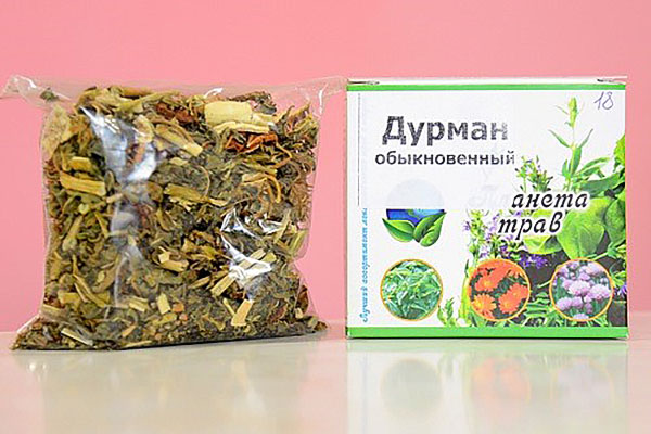 сушенный дурман обыкновенный