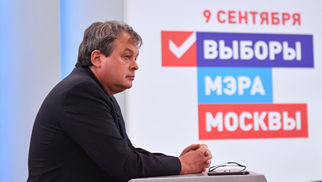Кандидат в мэры Москвы Балакин будет считать успехом любой процент