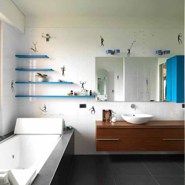Ванные комнаты в . Автор – enzoferrara architetti