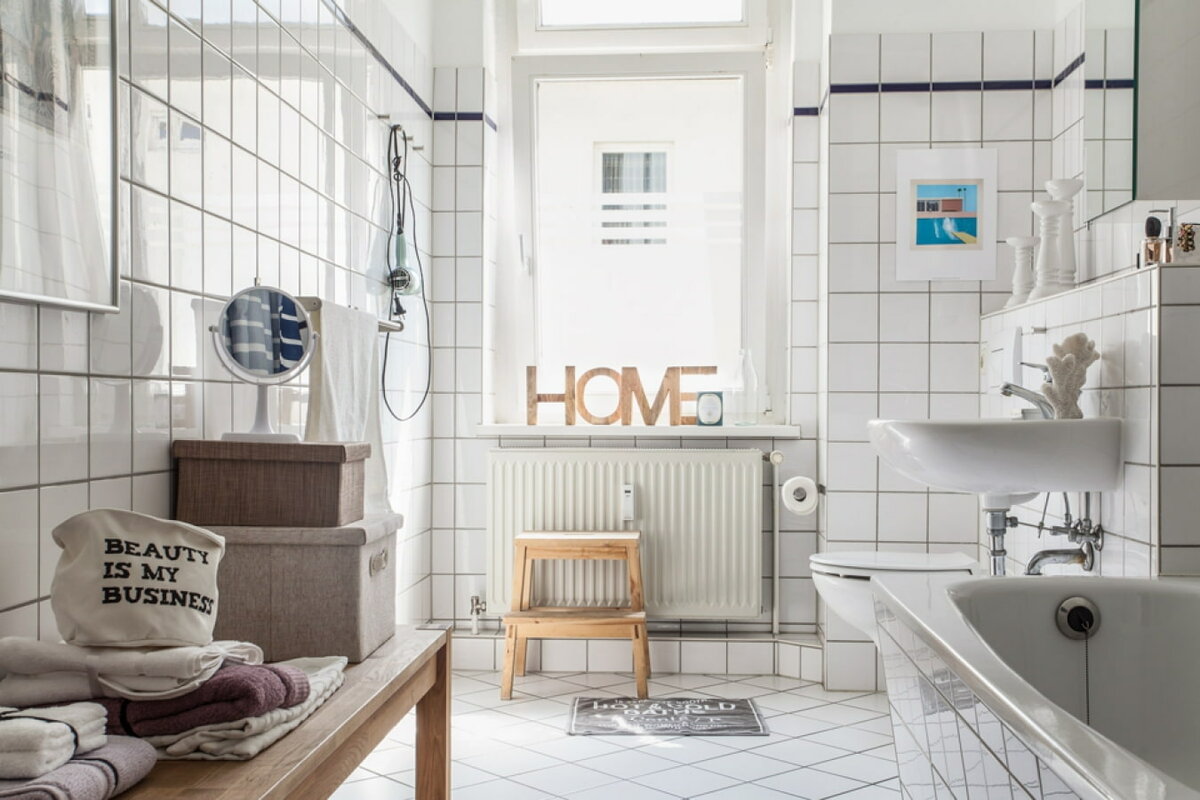 Скандинавский стиль в ванной: раскрываем 7 принципов
