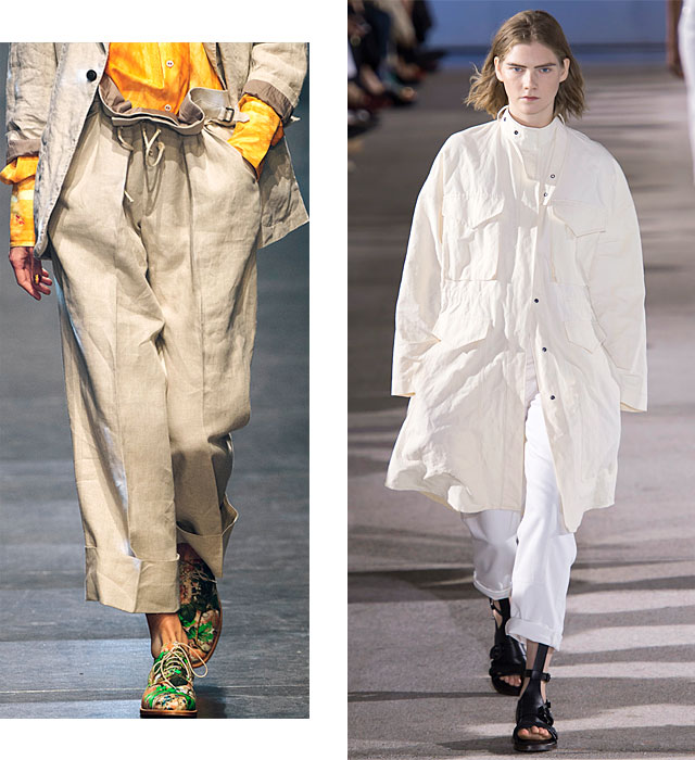 Vivienne Westwood весна-лето 2016; Cédric Charlier весна-лето 2016 Госпожа Помятая: почему утюг вам больше не понадобится (фото 5)