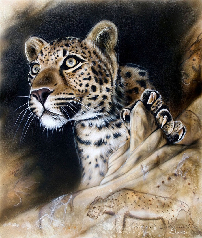 Awesome realistic drawings of animals 09