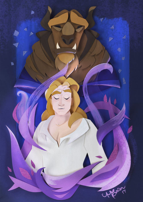 Красавица и Чудовище. Автор: Nathanna Erica. Красавица и Чудовище. Автор: Nathanna Erica.