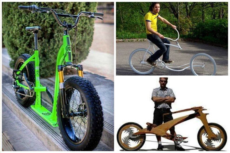 Современные велосипеды от изобретателей Фабрика идей, велосипеды, интересные, красиво, необычные, смешные
