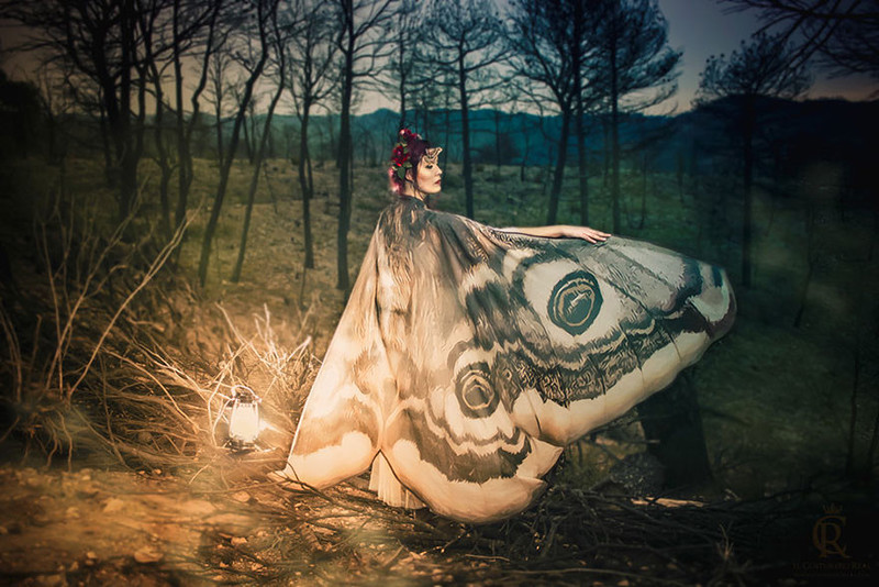 Потрясающие расписанные вручную платки, которые подарят вам крылья бабочки за спиной