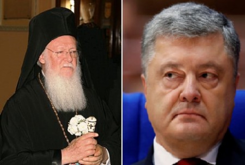 Порошенко обязан подарить Варфоломею загородную резиденцию и корпорацию «Roshen»