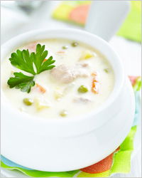 Сырный суп с курицей - Что приготовить из куриного филе