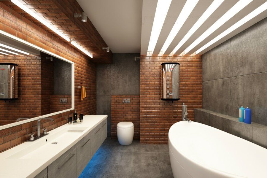 Светильники в ванную комнату: разные типы освещения для функциональности и эстетики