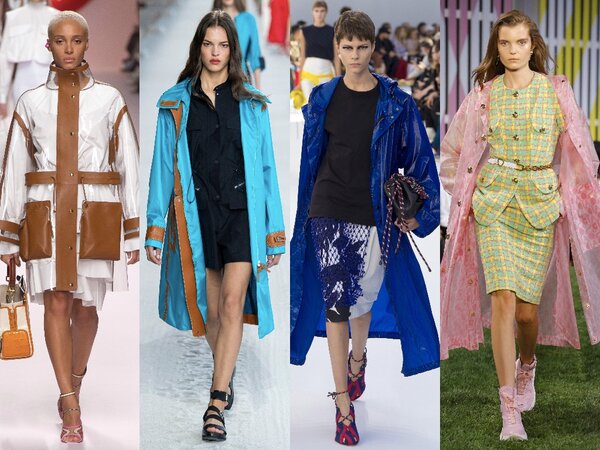 Fendi, Hermès, Dries Van Noten, Escada, весна-лето 2019