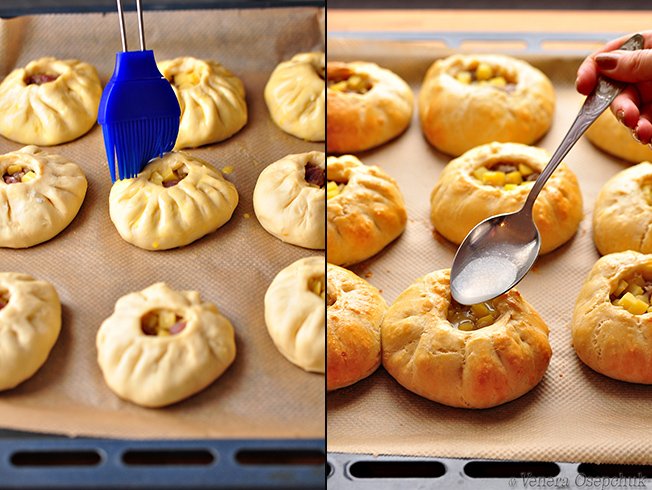 Как приготовить дома татарские пирожки «Вак балиш» с бульоном - рецепт